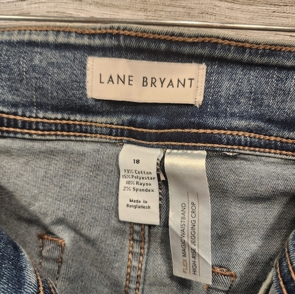 NEW Lane Bryant Jegging Crop Flex Waistband 18 PLUS NWT - Picture 4 of 9